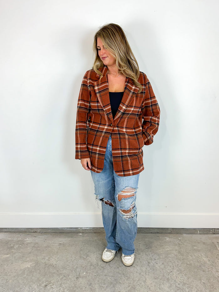 Pumpkin Patch Plaid Shazer