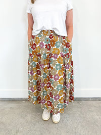 Flower Field Maxi Skirt