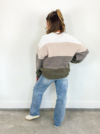 Fall Colorblock Sweater