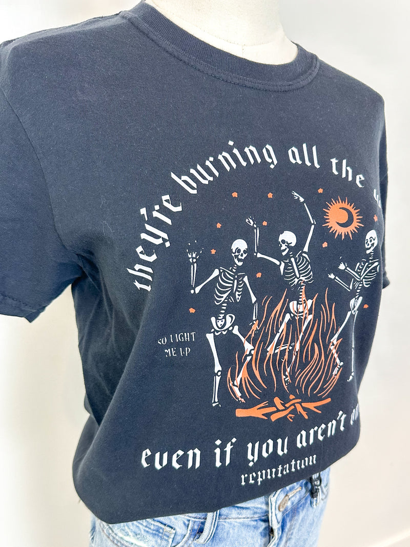 Burning all The Witches Graphic Tee