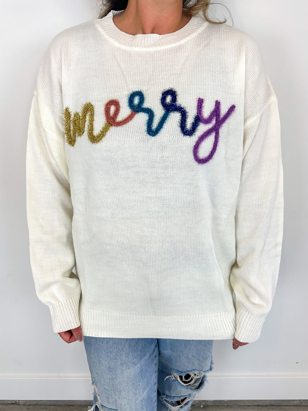 Merry Garland Sweater