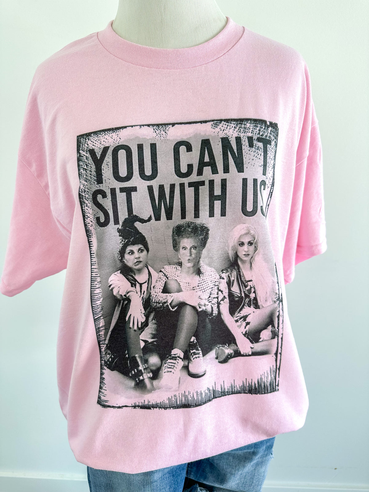 "YOU CAN'T SIT WITH US" Graphic Tee