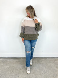 Fall Colorblock Sweater