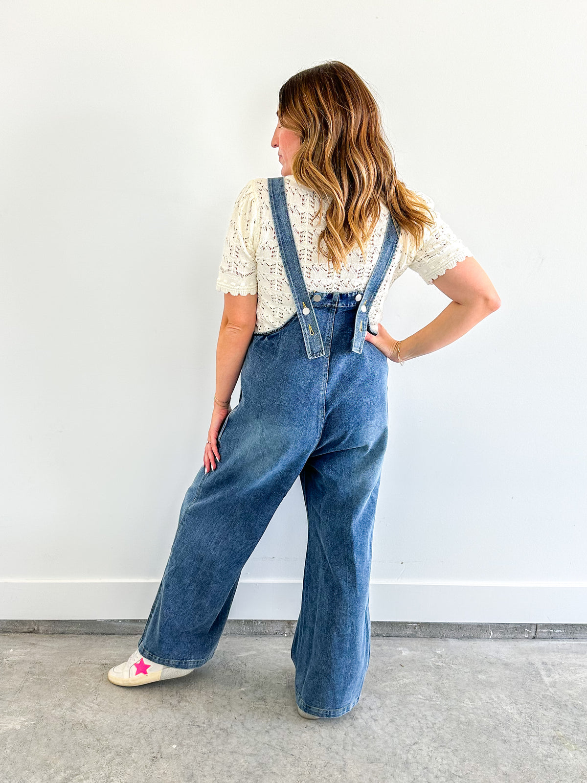 Denim Overalls