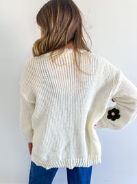 Fall Daisy Cardigan