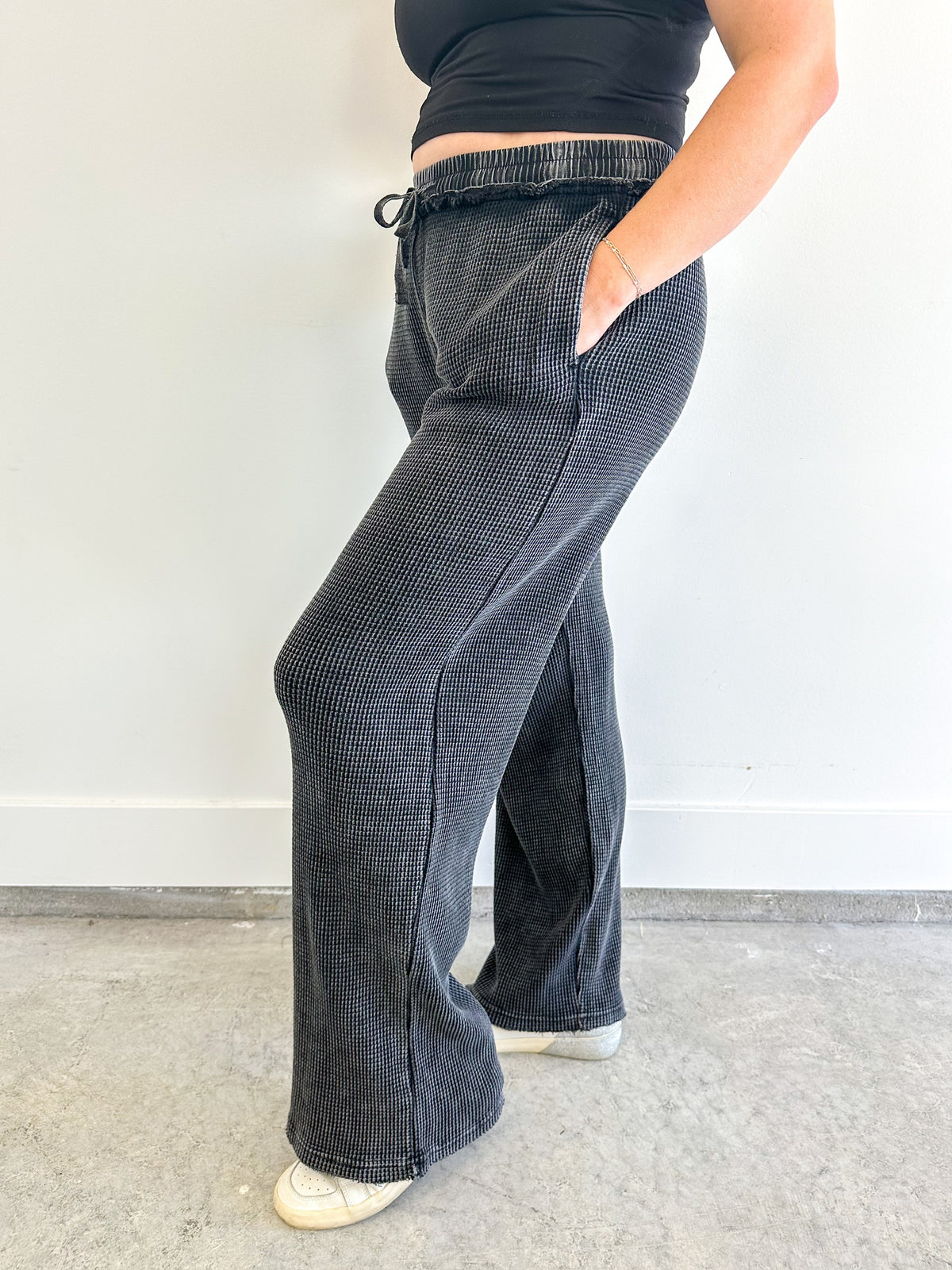 Waffle Knit Lounge Pants