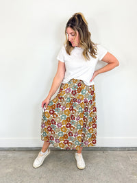 Flower Field Maxi Skirt