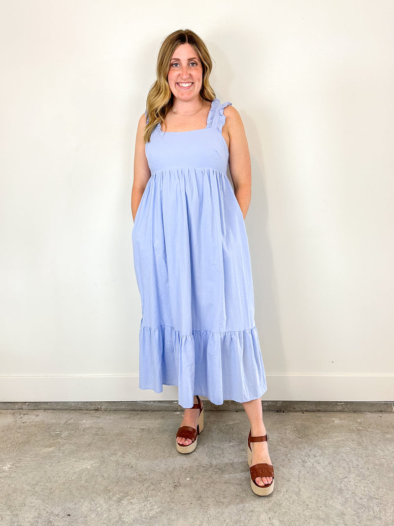 Daphne French Blue Dress