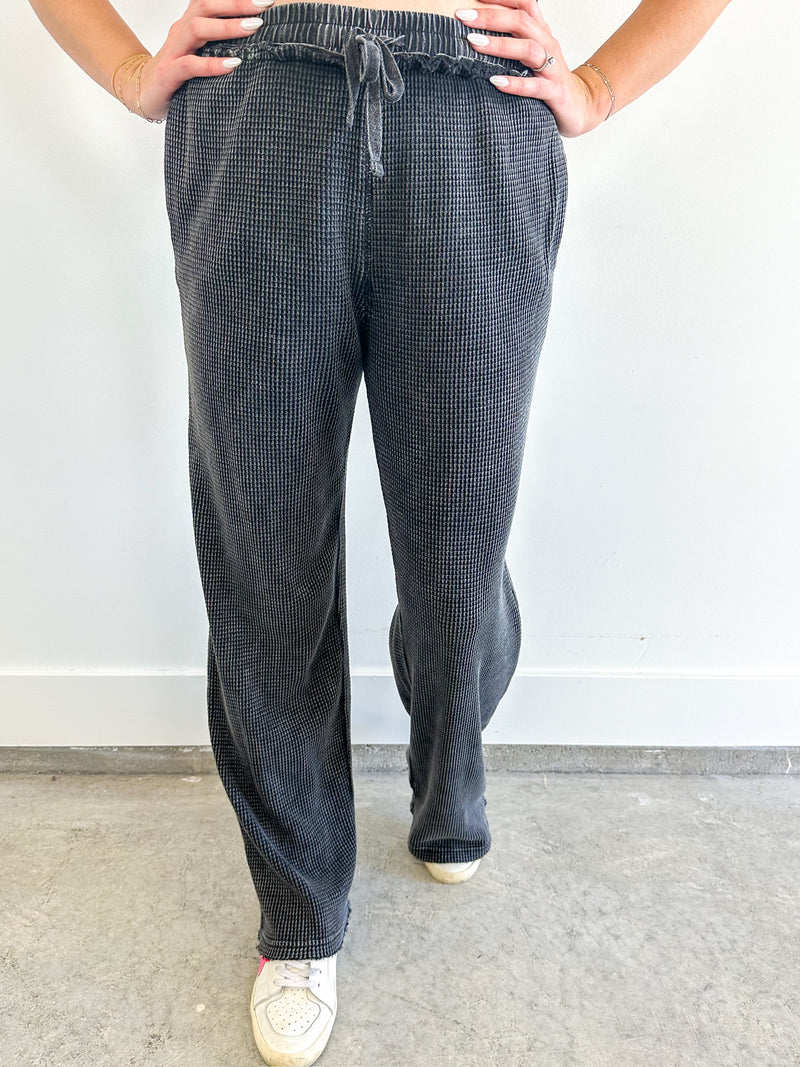 Waffle Knit Lounge Pants