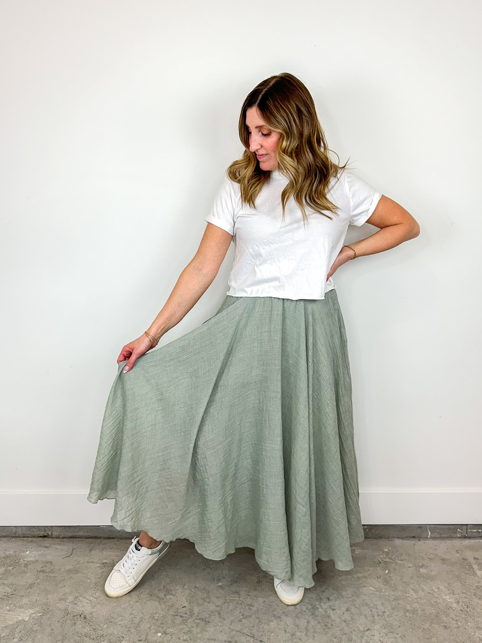 Flowy skirt spring hotsell