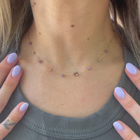 Camille Lilac Necklace