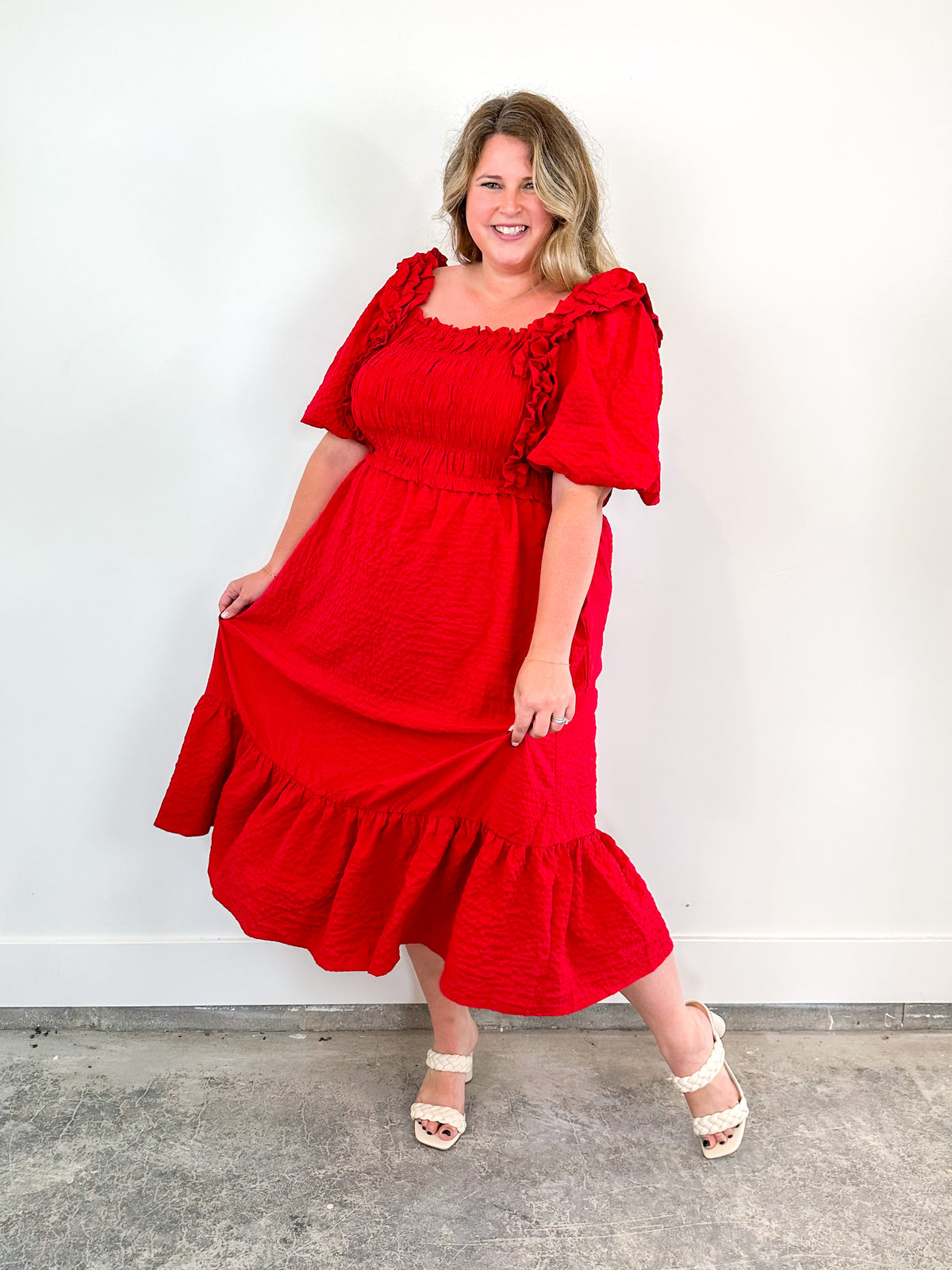 Vintage Red Dress