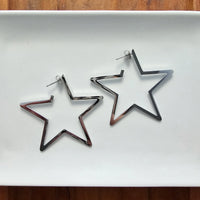 Luxe Star Hoops