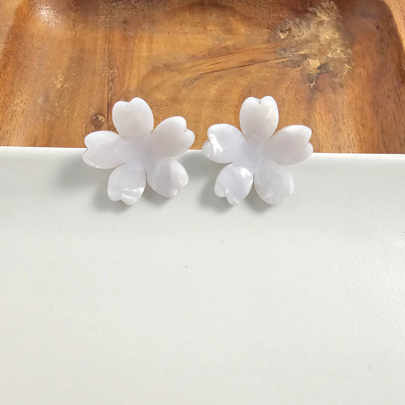 Blossom Studs - Pearl