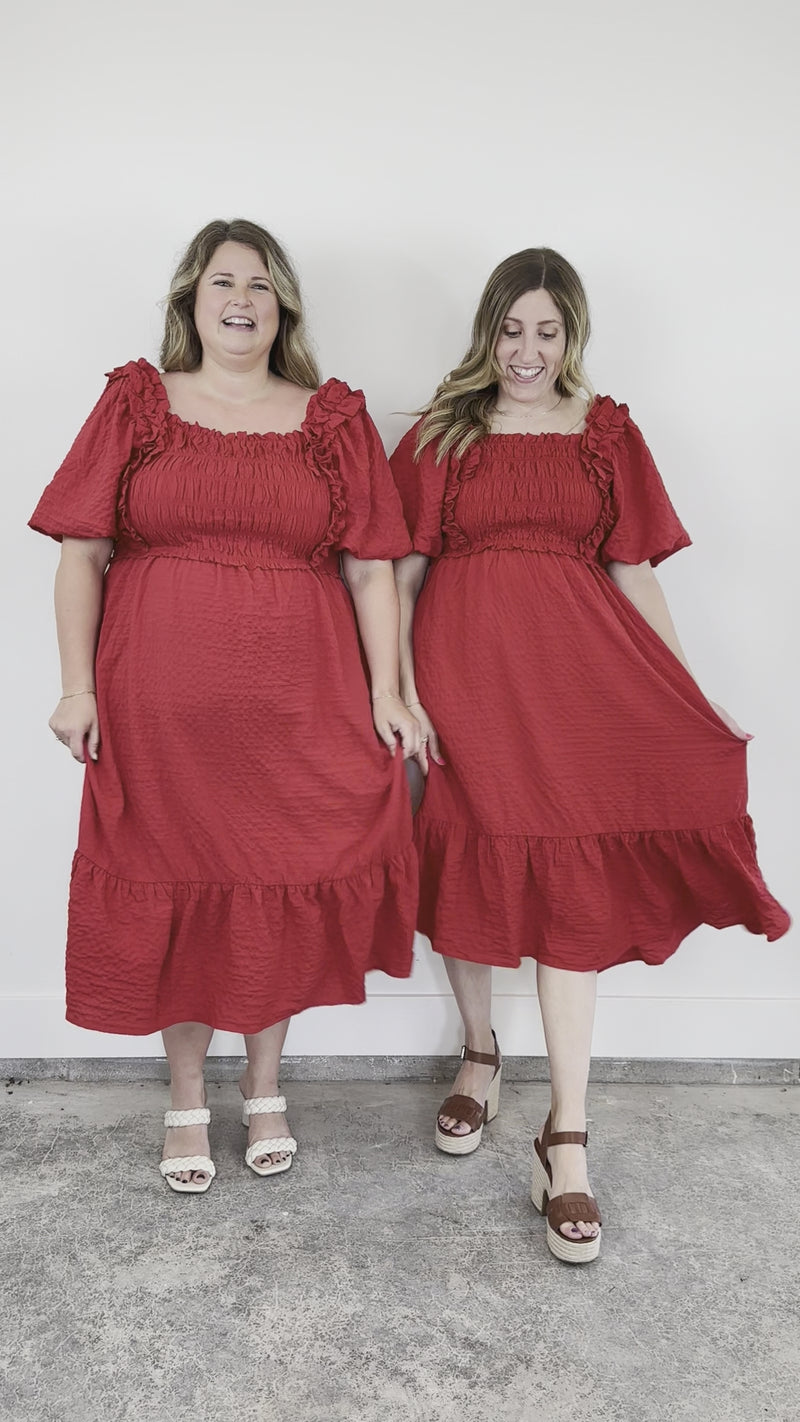 Vintage Red Dress