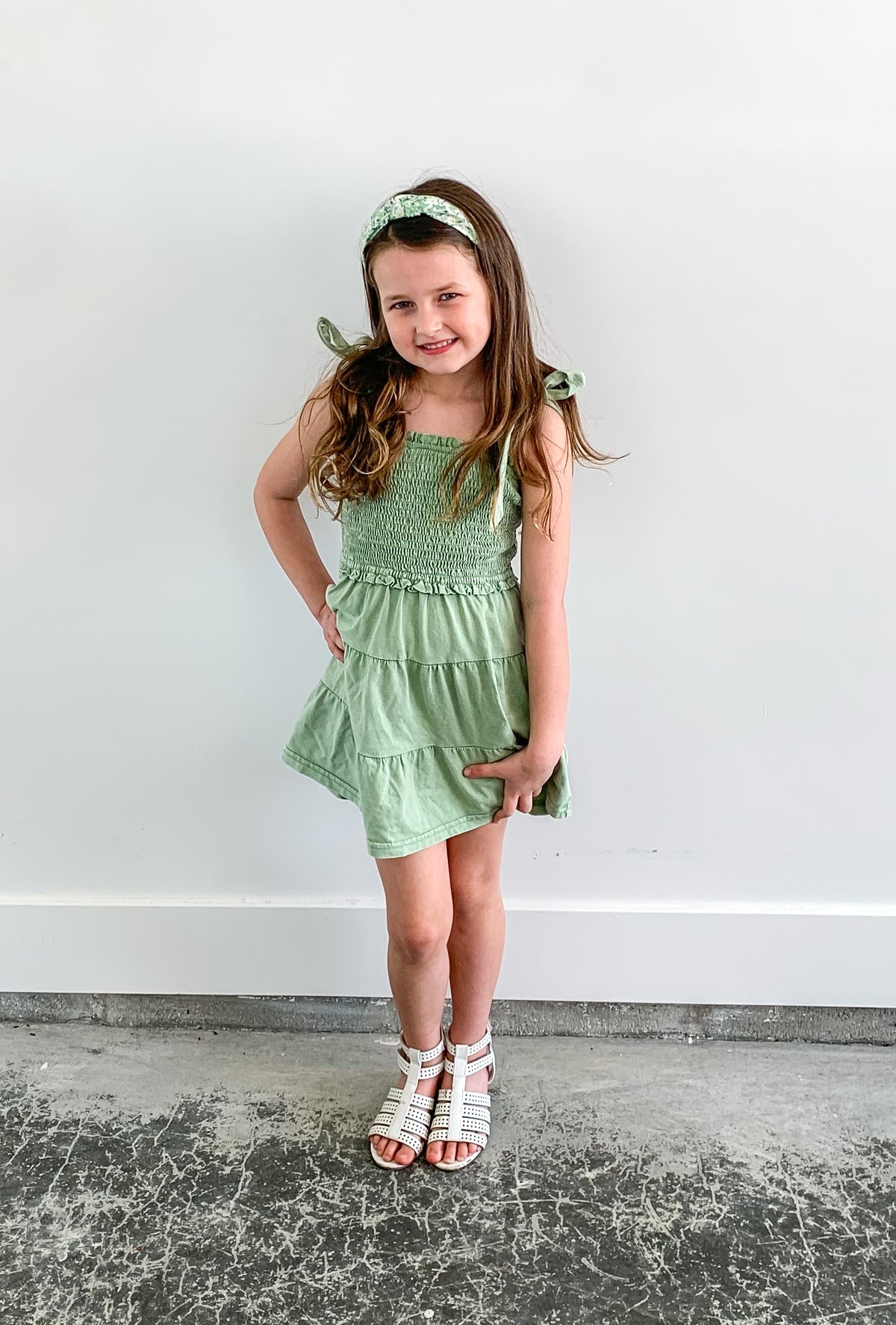 Playtime Tie Shoulder Dress (Youth)