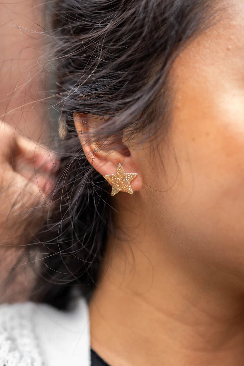 Christmas Star Studs